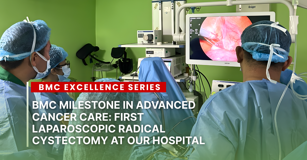 A Milestone in Advanced Cancer Care: First Laparoscopic Radical Cystectomy at Brokenshire Medical Center